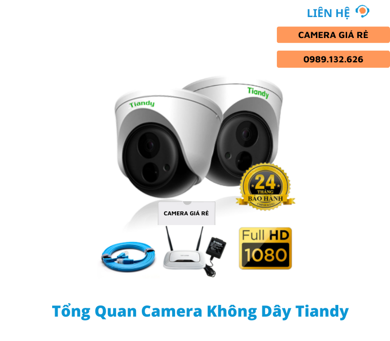 camera không dây tiandy