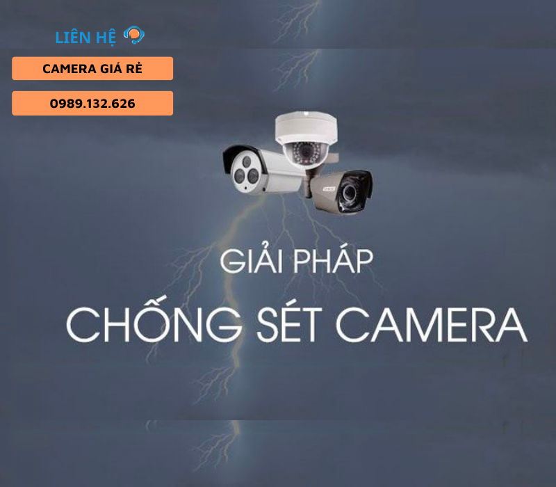 thiết bị chống sét cho camera