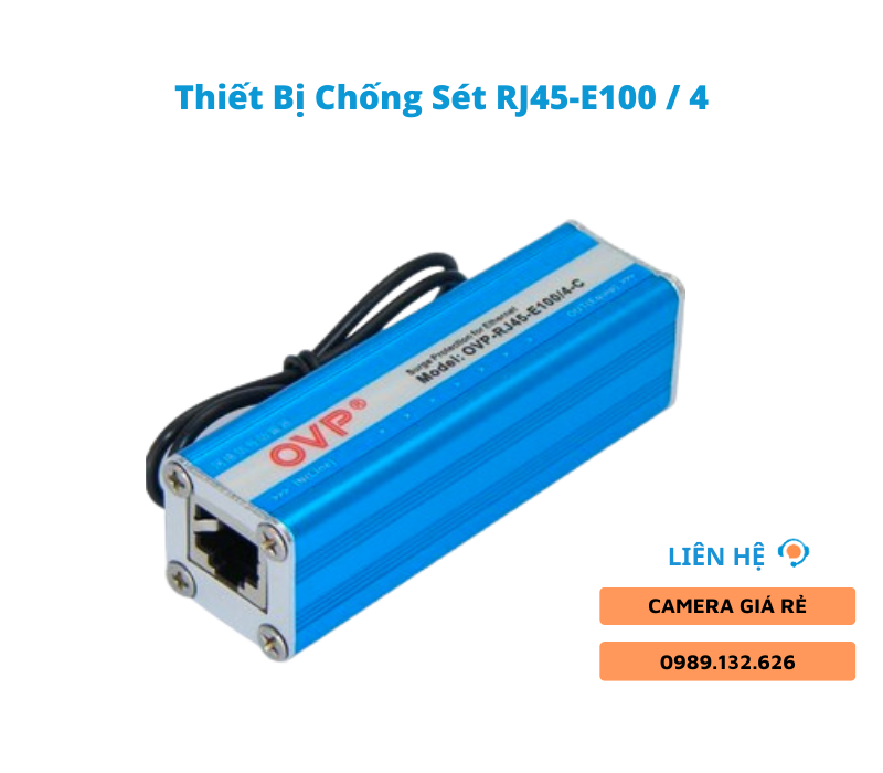 thiết bị chống sét cho camera