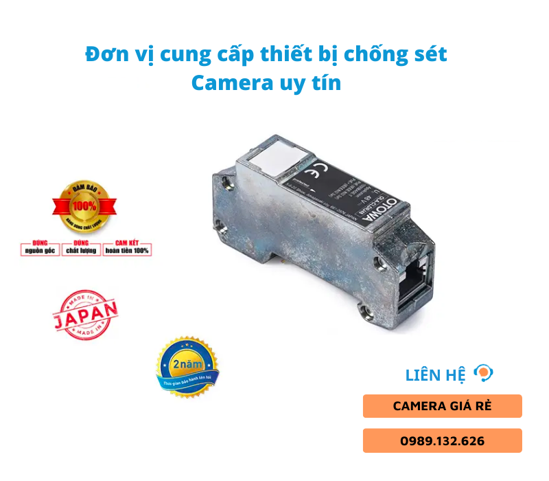 thiết bị chống sét cho camera