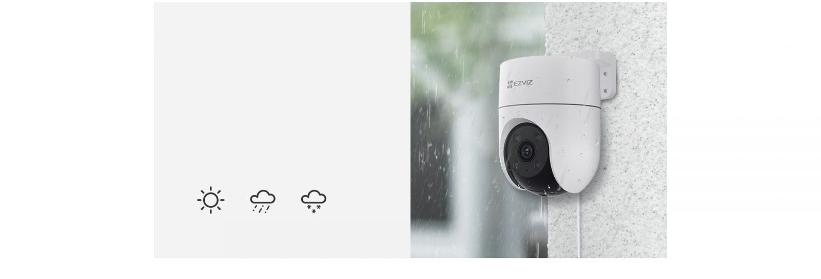 Camera xoay wifi ngoài trời H8C