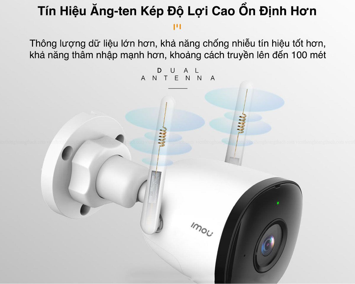 Camera IP Wifi Imou Bullet 2C IPC-F22P 1080P 2MP