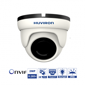 Camera IP Huviron F-ND222S/P | Độ phân giải 2MP, Công nghệ Starligh