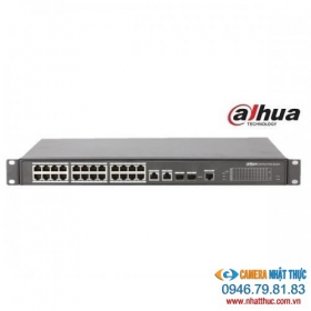 Switch POE 24 cổng dahua PFS4226-24ET-240