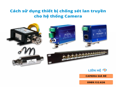 Thiết bị chống sét camera